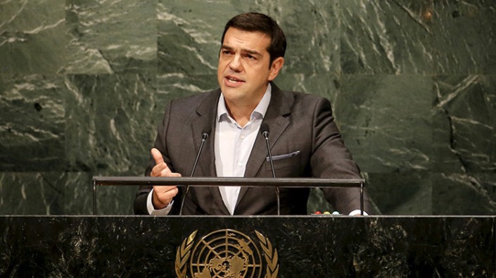Primer ministro de Grecia Alexis Tsipras