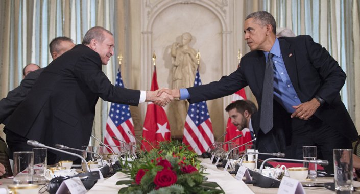 Recep Tayyip Erdoğan y Barack Obama