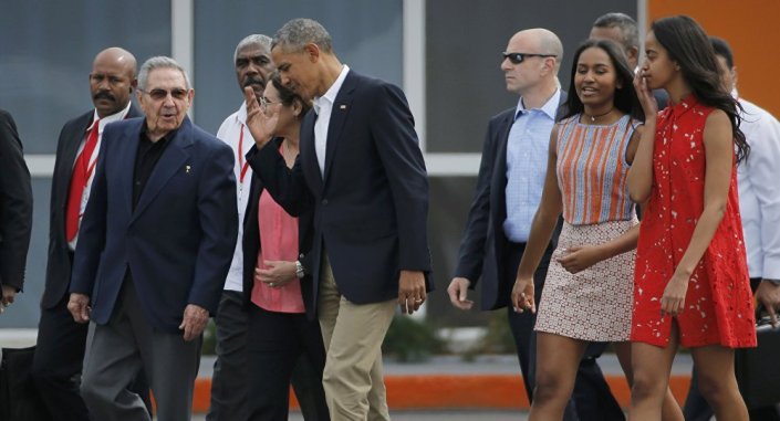 Obama termina su visita a Cuba